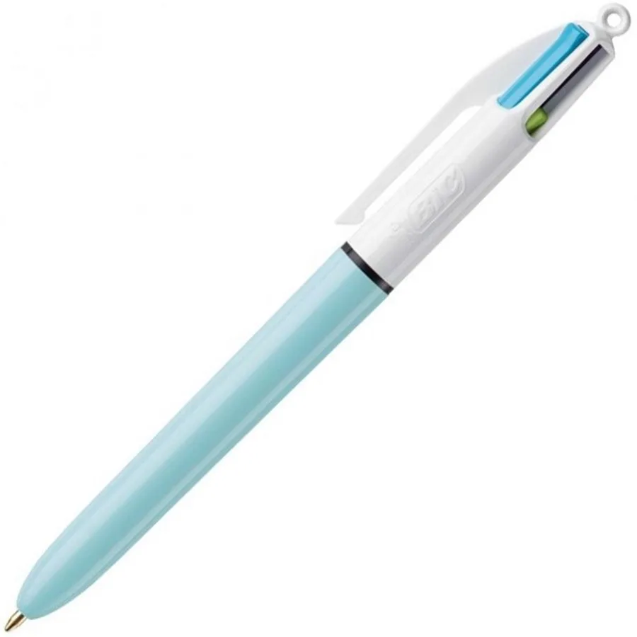 Bic 4 Colours Fun Tükenmez Kalem Açık Mavi 982870
