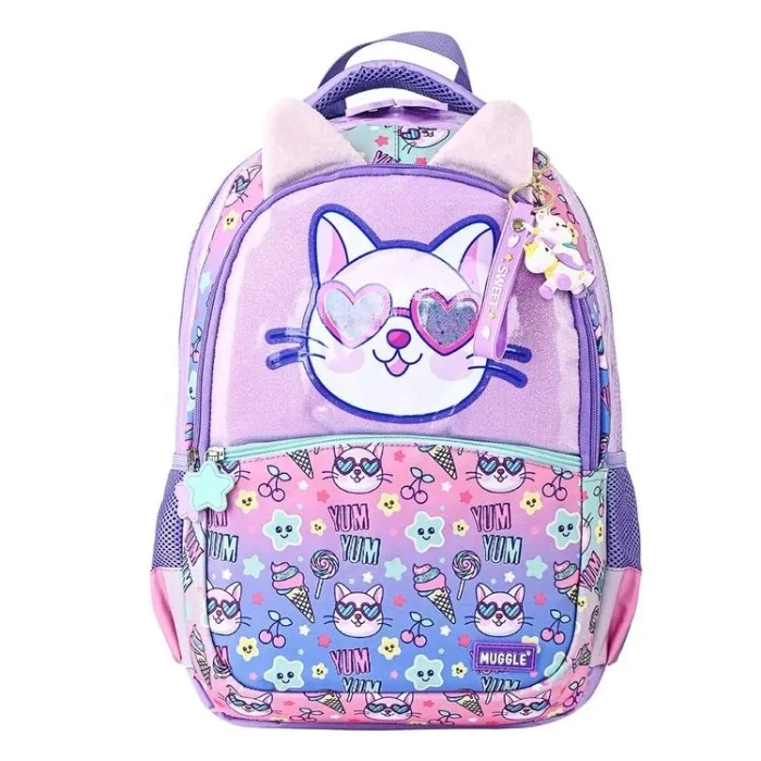 Muggle Purple Okul Çantası Mu-5802