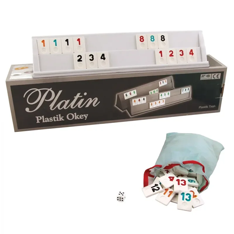 Platin Plastik Okey Takımı 1010211