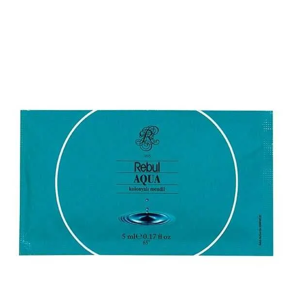 Rebul Kolonyalı Mendil 25"li Poşet Aqua
