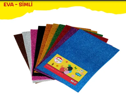 Mileo 20x30 Cm Simli Eva 10 Renk 1755
