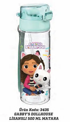 Wiggle Gabby's Dollhouse 500 Ml Matara 3435