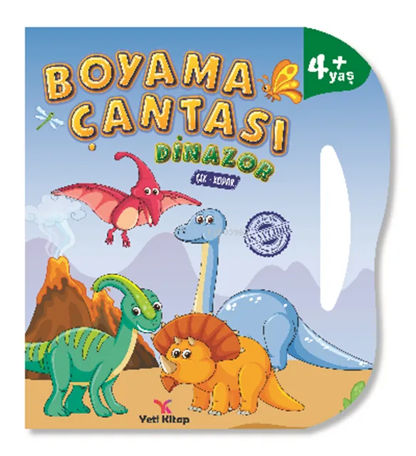 Boyama Çantası - Dinozor - Yeti Kitap