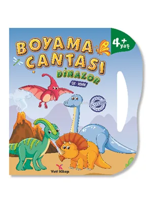 Boyama Çantası - Dinozor - Yeti Kitap