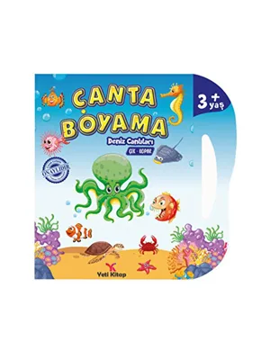 Çanta Boyama - Deniz Canlıları - Yeti Kitap
