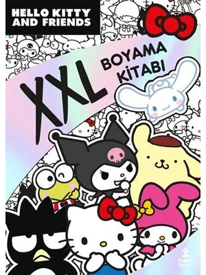 Hello Kitty And Friends Xxl Boyama Kitabı - Doğan Yayınları