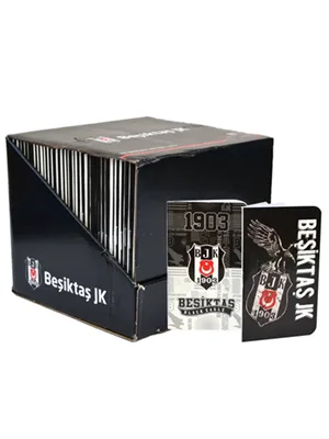 Timon Beşiktaş 8x13 Karton Kapak Dikişli Çizgili Bloknot 595958