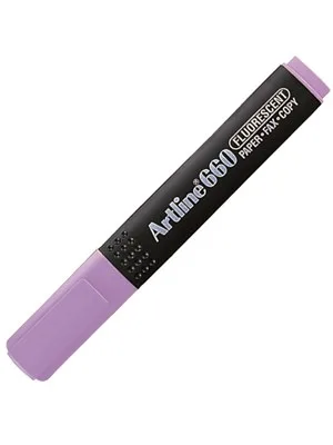 Artline Kesik Uç Fosforlu Kalem Neon Kırmızı Ek-660n