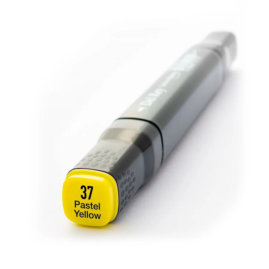 Del Rey Twin Çift Uçlu Marker Kalem Y37 Pastel Yellow