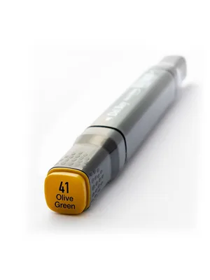 Del Rey Twin Çift Uçlu Marker Kalem Y41 Olive Green