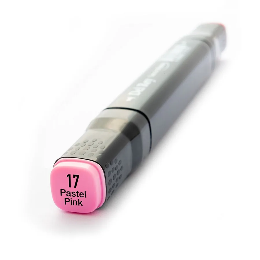 Del Rey Twin Çift Uçlu Marker Kalem Rp17 Pastel Pink