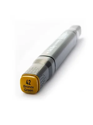 Del Rey Twin Çift Uçlu Marker Kalem Y42 Bronze Green