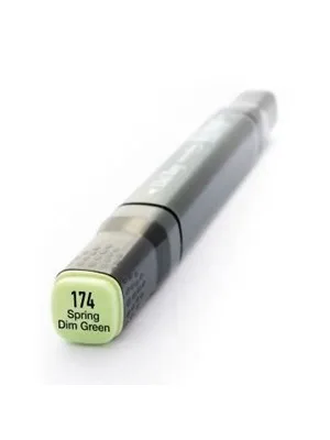 Del Rey Twin Çift Uçlu Marker Kalem Y42 Bronze Green