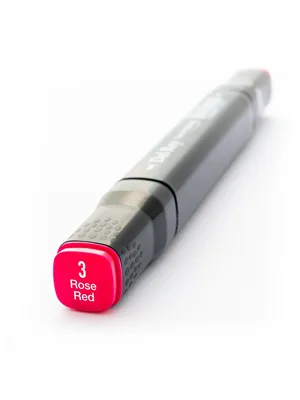 Del Rey Twin Çift Uçlu Marker Kalem R3 Rose Red