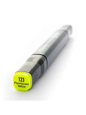 Del Rey Twin Çift Uçlu Marker Kalem F123 Fluorescent Yellow