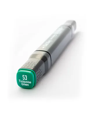 Del Rey Twin Çift Uçlu Marker Kalem Bg53 Turquoise Green