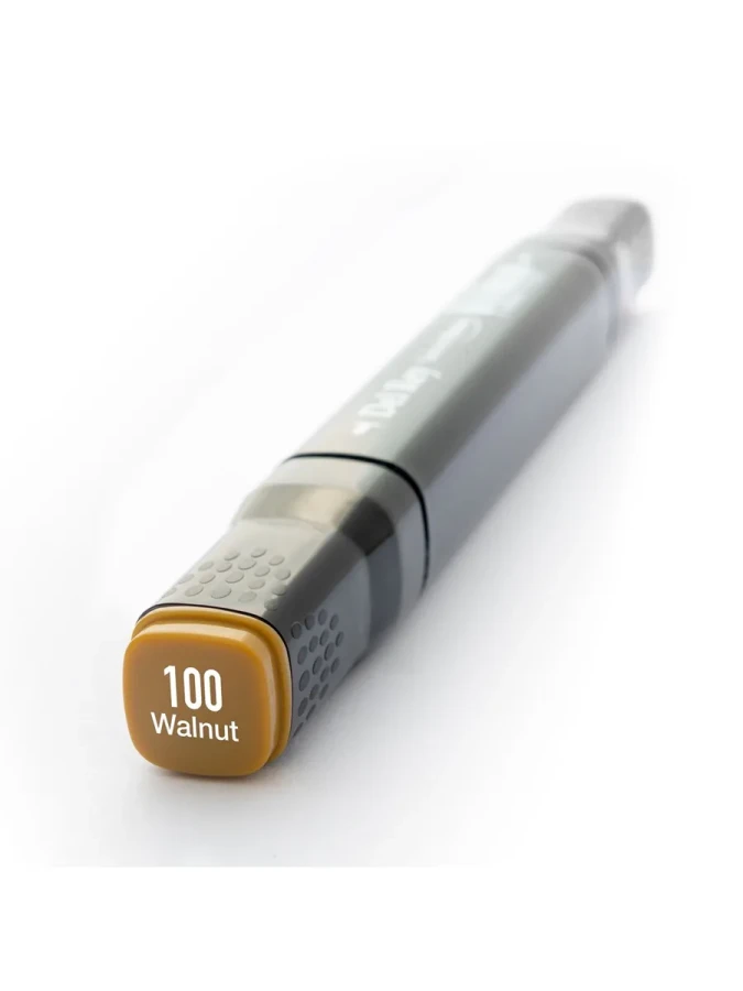 Del Rey Twin Çift Uçlu Marker Kalem Br100 Walnut