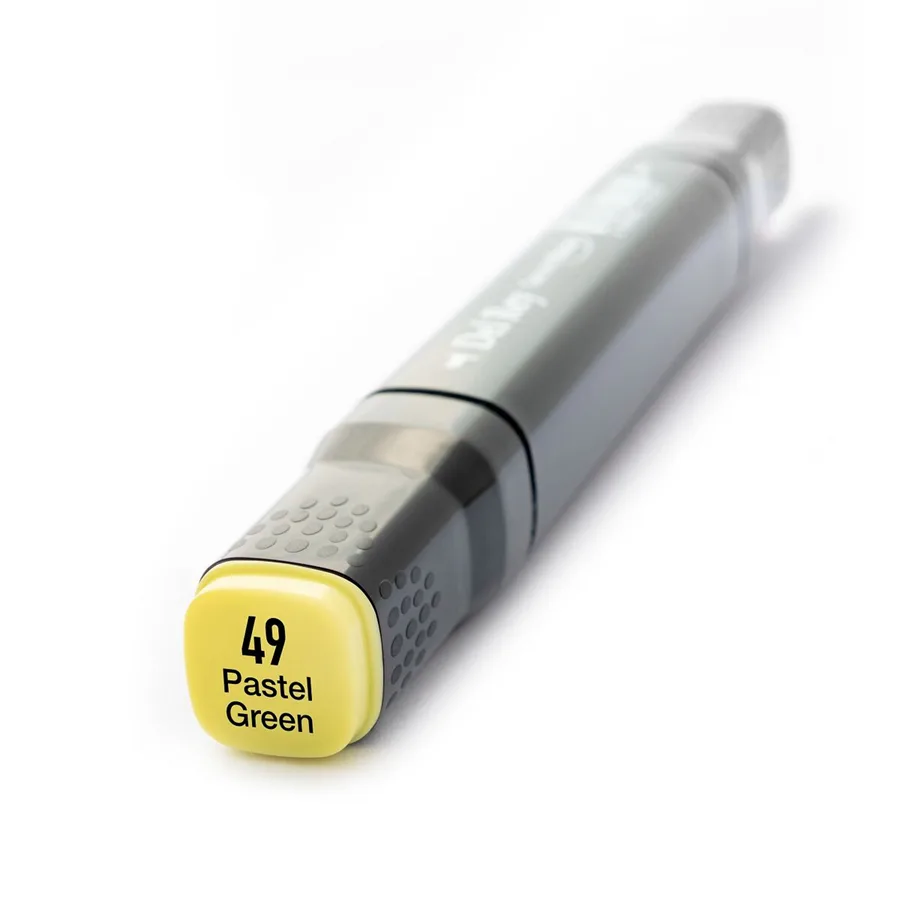 Del Rey Twin Çift Uçlu Marker Kalem Y49 Pastel Green