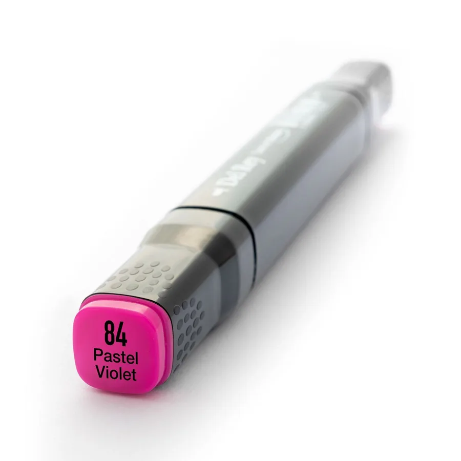 Del Rey Twin Çift Uçlu Marker Kalem P84 Pastel Violet