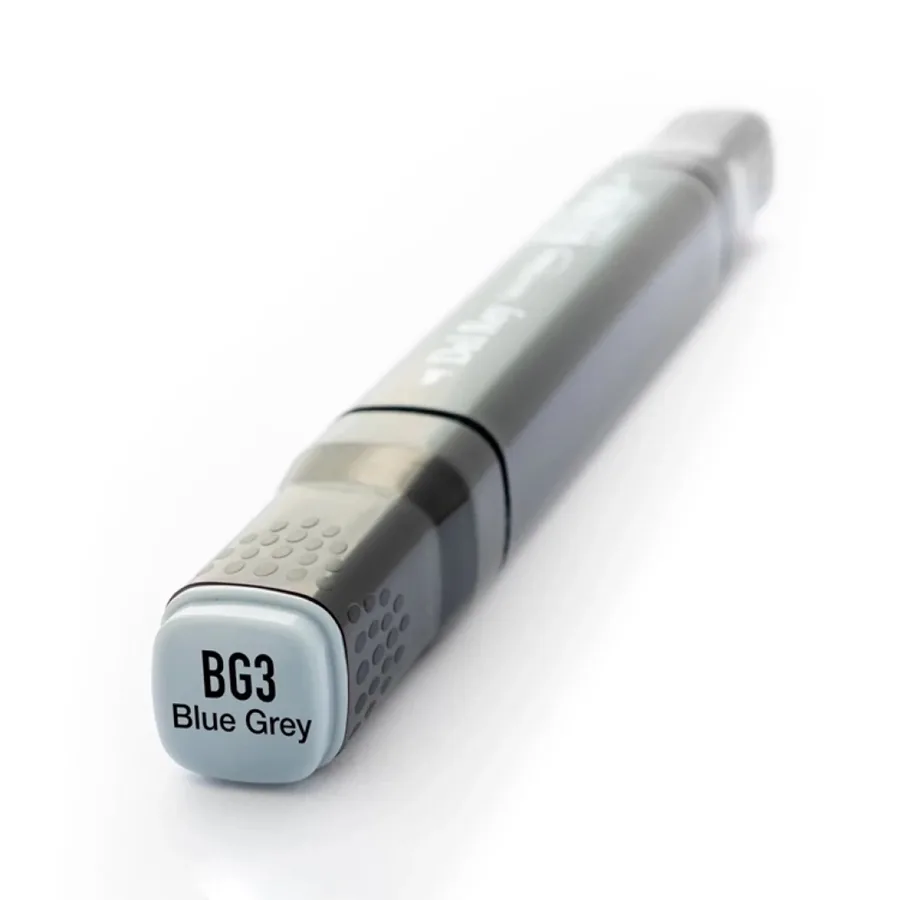 Del Rey Twin Çift Uçlu Marker Kalem Bg3 Blue Grey
