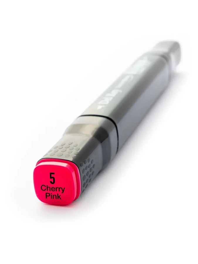 Del Rey Twin Çift Uçlu Marker Kalem R5 Cherry Pink