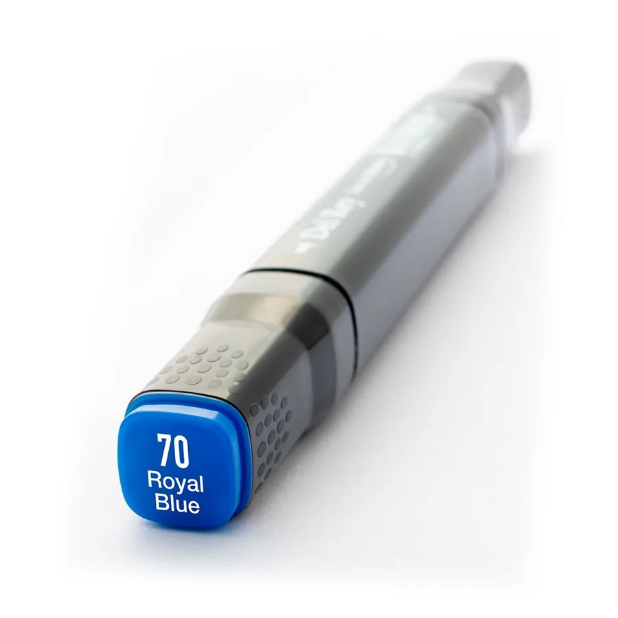 Del Rey Twin Çift Uçlu Marker Kalem Pb70 Royal Blue
