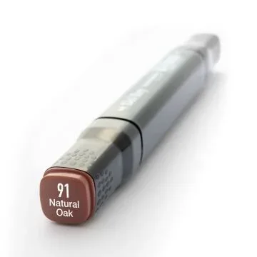 Del Rey Twin Çift Uçlu Marker Kalem Br91 Natural Oak