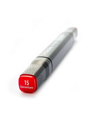 Del Rey Twin Çift Uçlu Marker Kalem R15 Geranium