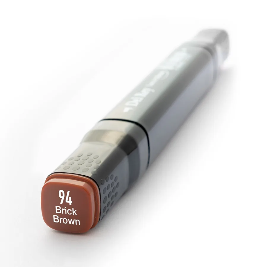 Del Rey Twin Çift Uçlu Marker Kalem Br94 Brick Brown