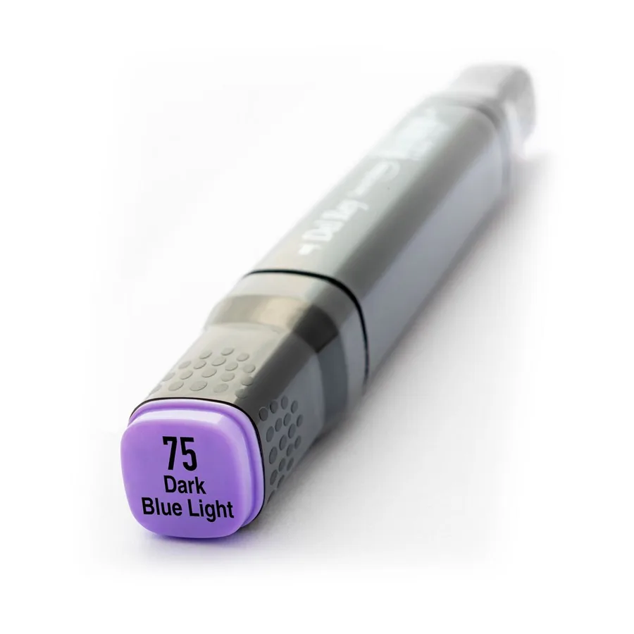 Del Rey Twin Çift Uçlu Marker Kalem Pb75 Dark Blue Light