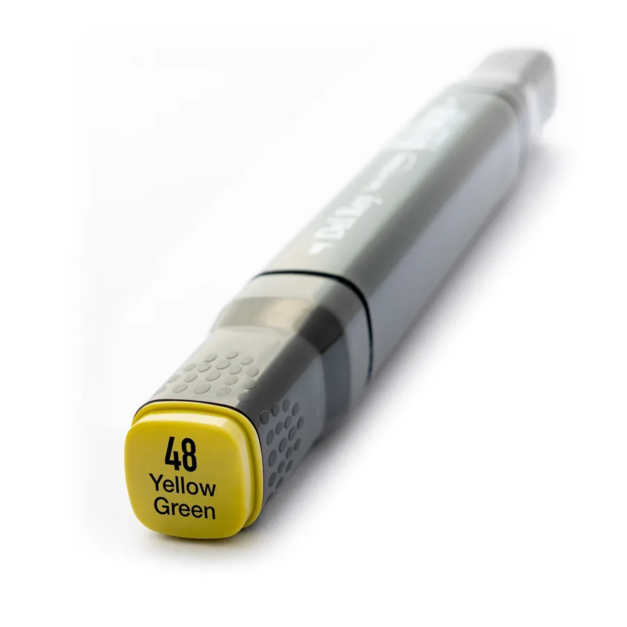 Del Rey Twin Çift Uçlu Marker Kalem Gy48 Yellow Green