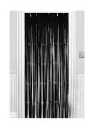 Nedi 75x275 Cm Funko Saçak Masa Süsü Siyah 275bl