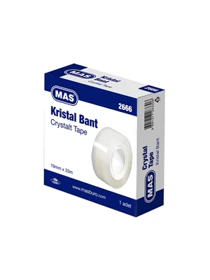 Mas 19mm X 33mt Kristal Bant 2666