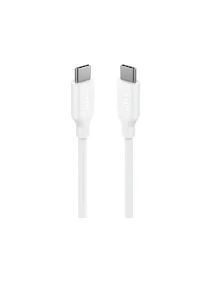 Taks 5dk36b Usb-c To Usb-c 60w 120cm Hızlı Şarj Kablosu Beyaz