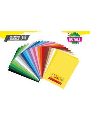 Mileo 50x70 160 Gr Hamurdan Boyalı Fon Kartonu Mavi 1701