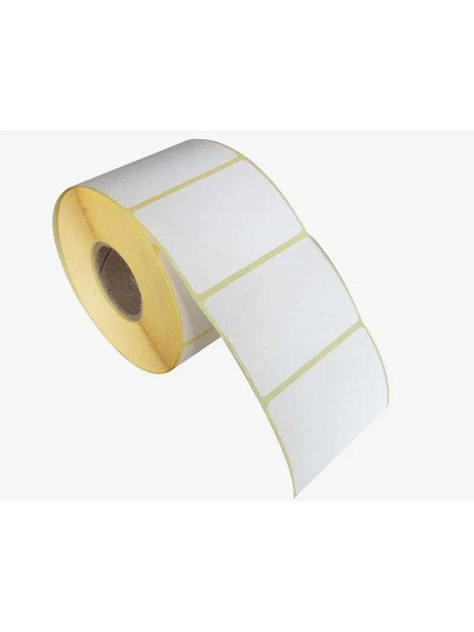 Ermet 40x60 Kuşe Etiket Rulosu 1000 Li