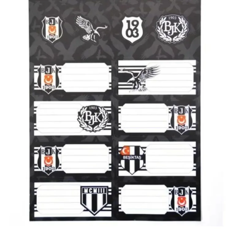 Timon Beşiktaş Okul Etiketi 3 Lü 463641