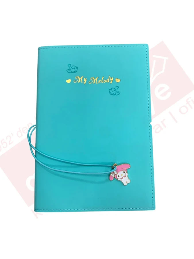 Victorias Journals 13x18 My Melody Geçmeli Vegan Kap.lastikli Günlük 192 Sayfa 525-2120