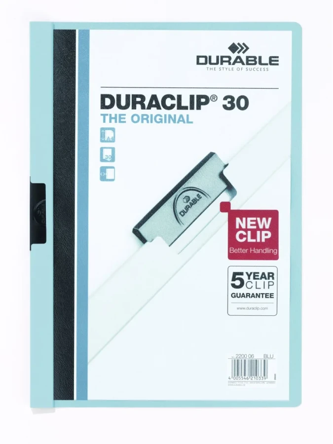 Durable A4 Sıkıştırmalı Dosya 30sf Mavi 220006-blu