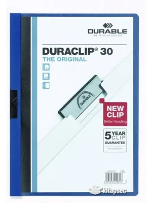 Durable A4 Sıkıştırmalı Dosya 30sf Mavi 220006-blu