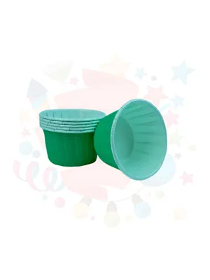 Nedi 40x60 Kağıt Cup Kek Kalıbı 25"li Kapsül No:4 Yeşil 11942