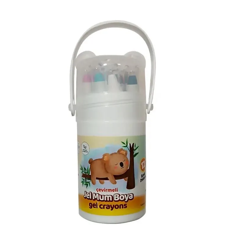 Nova Color Çevirmeli Jel Mum Boya 12 Li Nc-2150