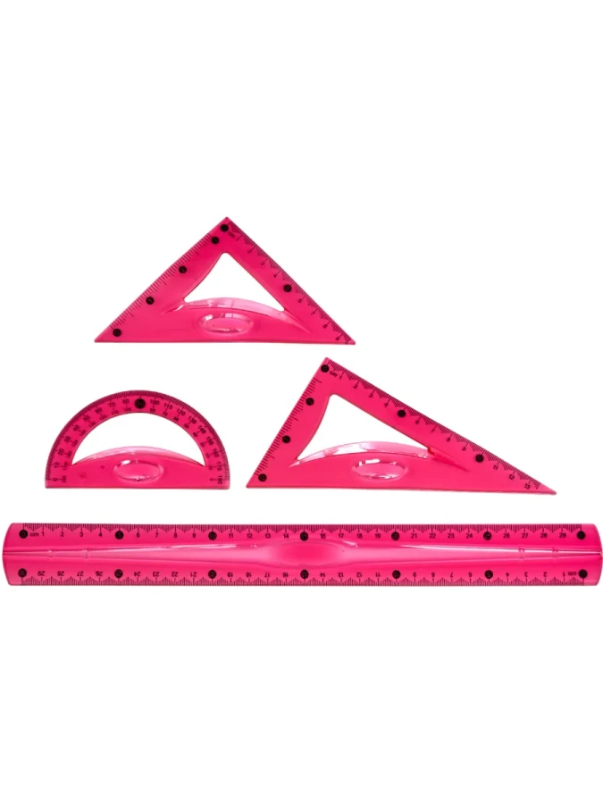 Mas Esnek Çizim Seti 4 Lü Pembe 2235