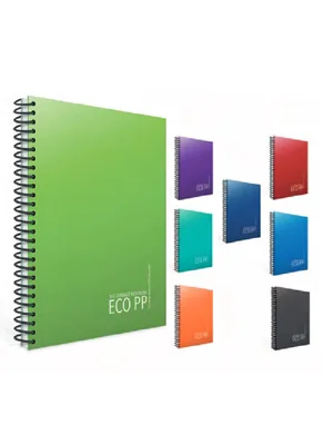 Gıpta Eko A4 Pp Kapak Spiralli Defter Çizgili 40 Yp 3-6388000