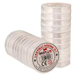 Misyon 1.0 Mm Şeffaf Esnek Misina St05041