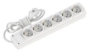 Mutlusan Ri-tech 6lı 3 Metre Topraklı Grup Priz