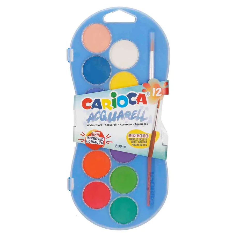 Carioca 30 Mm Sulu Boya 12"li 42404