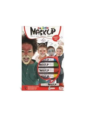 Carioca 6 Gr Yüz Boyası 6"lı Fosforlu 43156