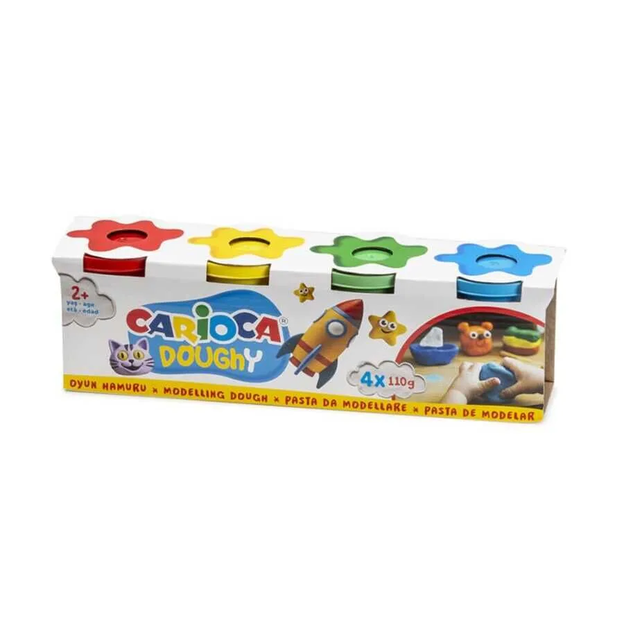 Carioca Doughy 110 Gr Oyun Hamuru 4 Renk 42178