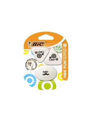 Bic Mini Fun Silgi 3 Lü Blister 927870